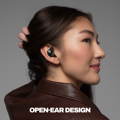 Skullcandy Push 540 Open open-ear sport earbuds designed for running and outdoor workouts | True Black